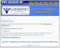 Lukinserv honlap nyitó oldal